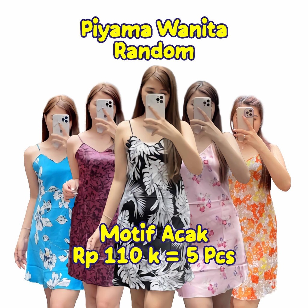 PAKET USAHA DASTER SATIN SINGLET IMPORT 110RB 5 PCS