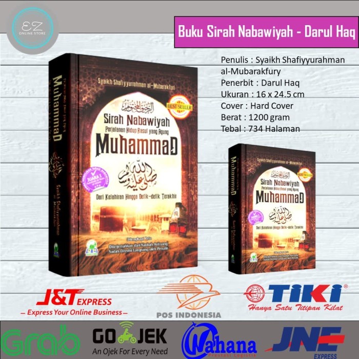 ⭐PROMO BUKU (COD)⭐ Buku Sirah Nabawiyah (Perjalanan Rasul Yang Agung) | Siroh Nabawiyah