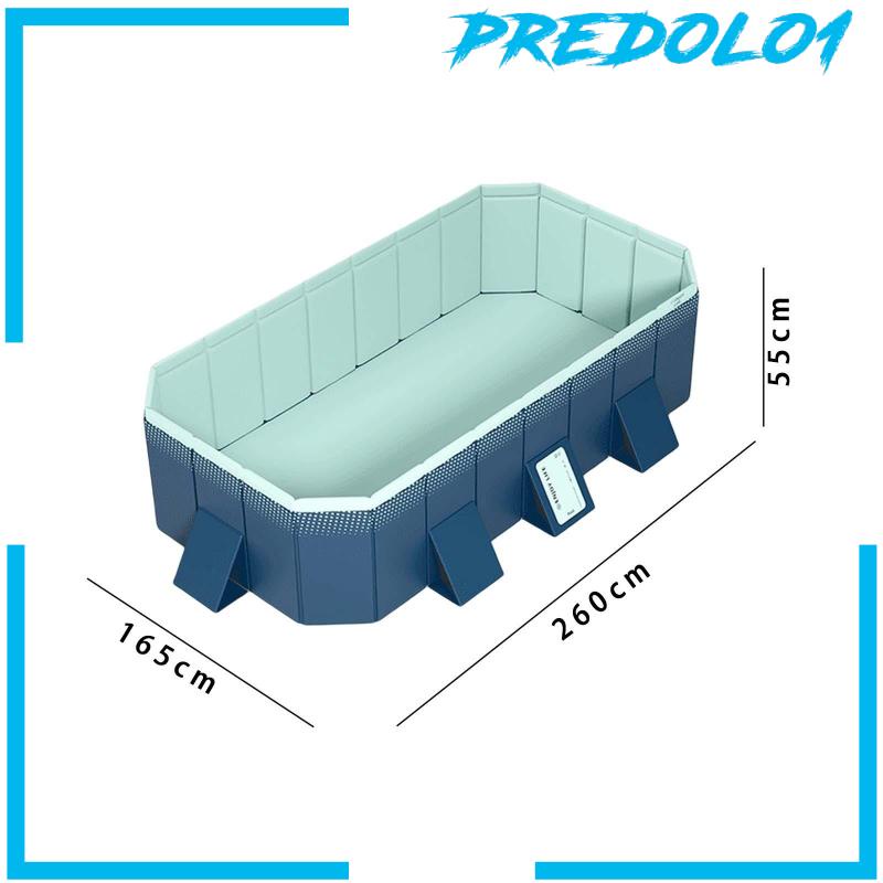 [Predolo1] Kiddie Pool Tahan Tusukan Mudah Dirakit 1.6m