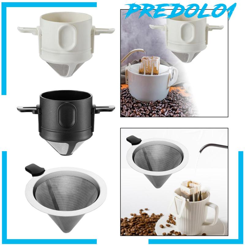 [Predolo1] Coffee Maker Tanpa Kertas Pour over Dripper Kopi Untuk Camping Indoor