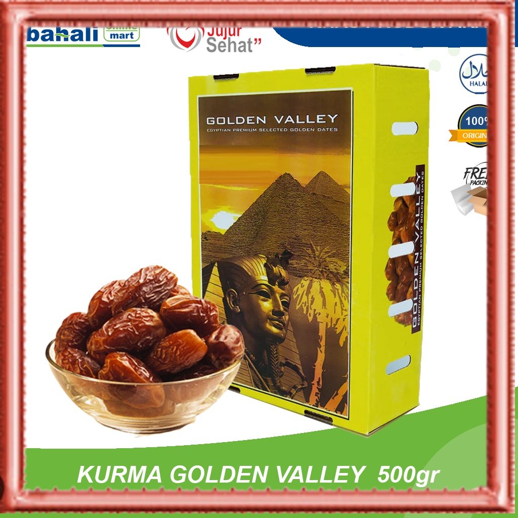 

PRODUK TERMURAH BISA COD Kurma Basah Mesir Madu 500gr Golden Valley Gizza / Golden Rotana Untuk Puasa & Nabeez Kemasan Plastik Enak Premium