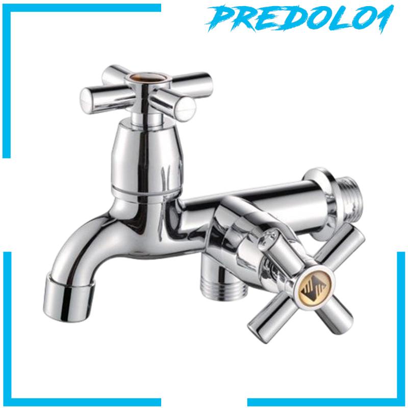 [Predolo1] Kran Kamar Mandi G1/2Kran Aerator Wall Mounted Tap Untuk Yard Indoor