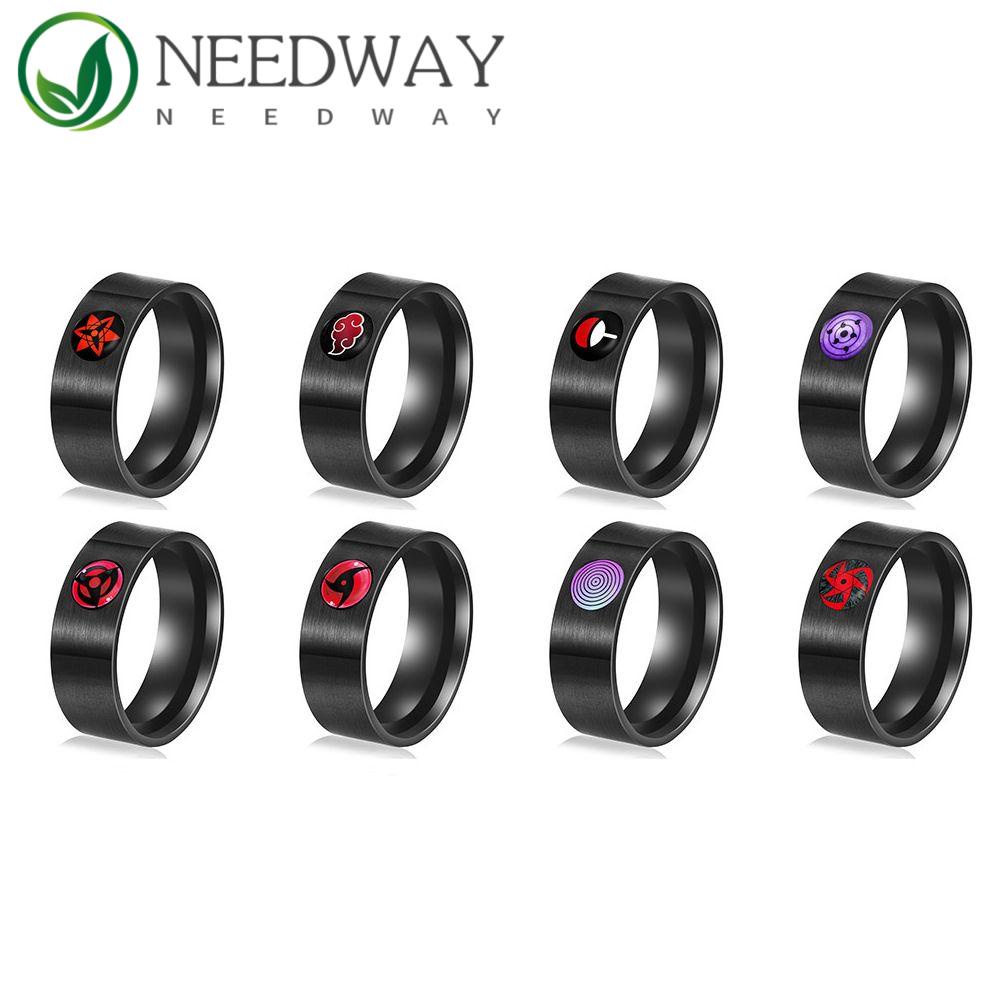 Needway   Cosplay Ring Daily Decoration Finger Buckle Boys Itachi Girls Jewelry Accessories
