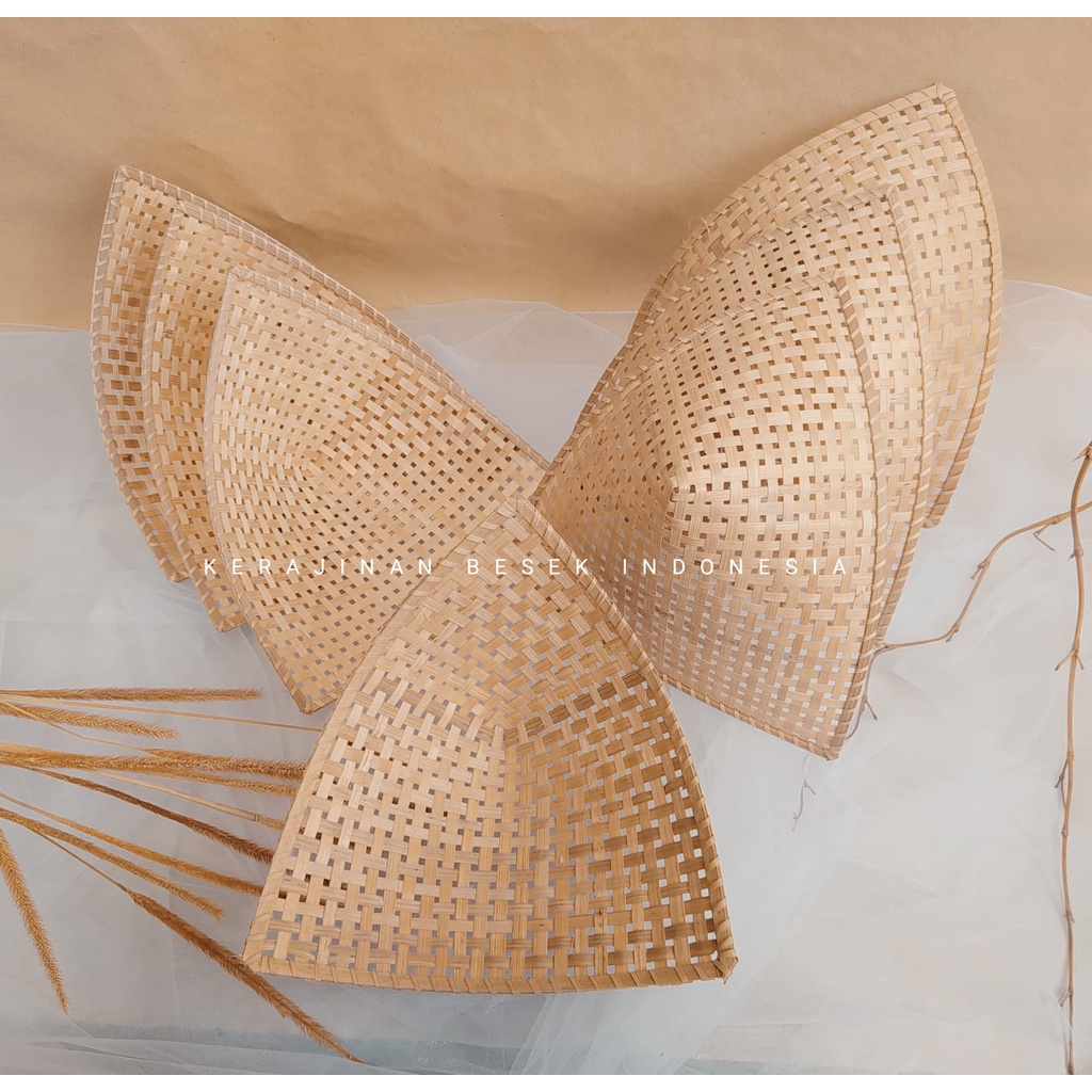 Bambu Bambu PINCUK BAMBU// Piring bambu// Piring tradisional// Piring pecel// Piring murah// Kerajin