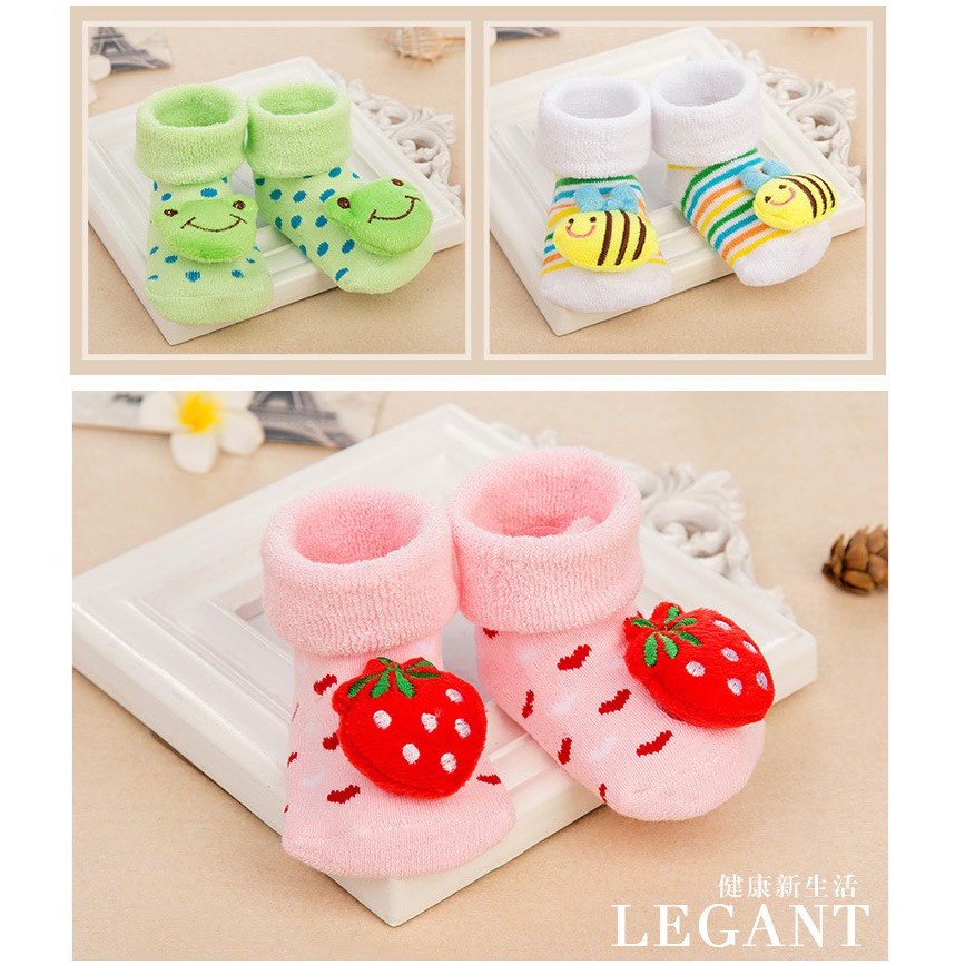 HappyOliver DOLL HOUSE Kaos Kaki Bayi Anak Laki Perempuan Import Bahan Berkualitas newborn - 24 Bln PART2