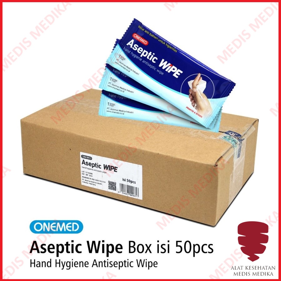 Tissue Desinfektan Aseptic Wipe OneMed Tisu Pembersih Anti Bakteri