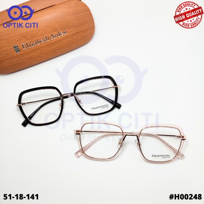 Frame Kacamata Wanita Elizabeth Arden H00248 Grade Original