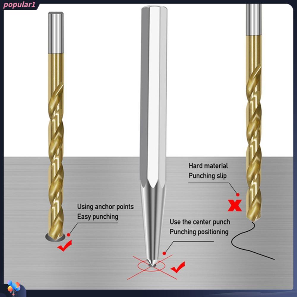 Populer Posisi Punch Cone Proofing Octagonal Fitter High Hardness Octagonal Center Punch