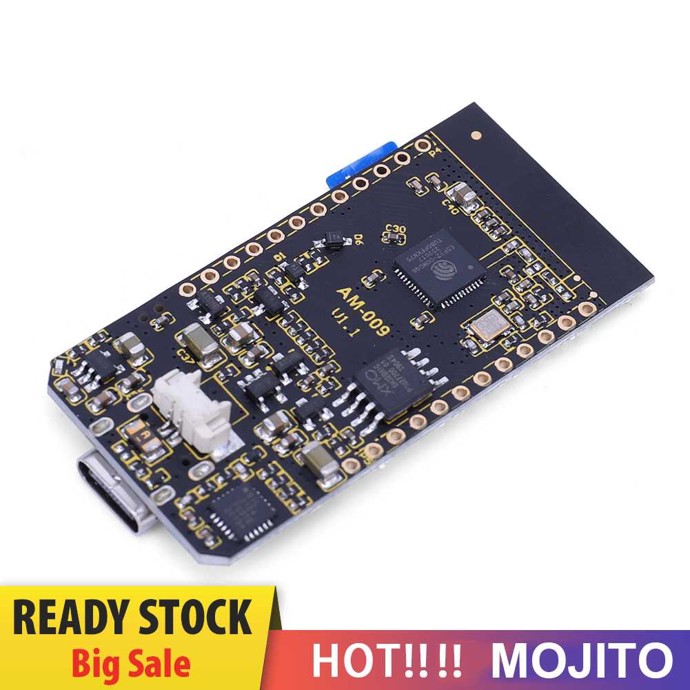 T-display ESP32 WiFi Bluetooth-Kompatibel Modul Papan Pengembangan LCD 1.14 Inci