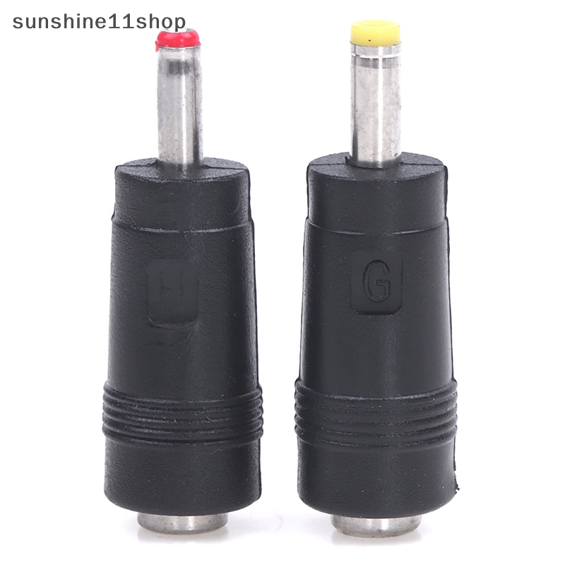 Sho 2pcs Konektor DC 5.5 x 2.1 Female Plug Converter Adaptor Daya Laptop N