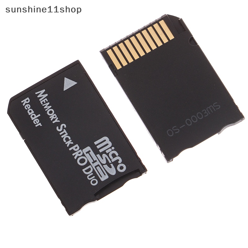 Sho Micro SD SDHC TF to Memory Stick MS Pro Duo PSP Adapter Untuk 1000 2000 3000 N