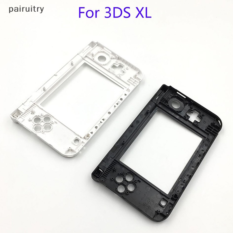 Prt 1PC Casing Housing Pengganti Shell Hitam Kualitas Tinggi Untuk 3DS XL LL 3DSXL 3DSLL Bingkai Tengah PRT