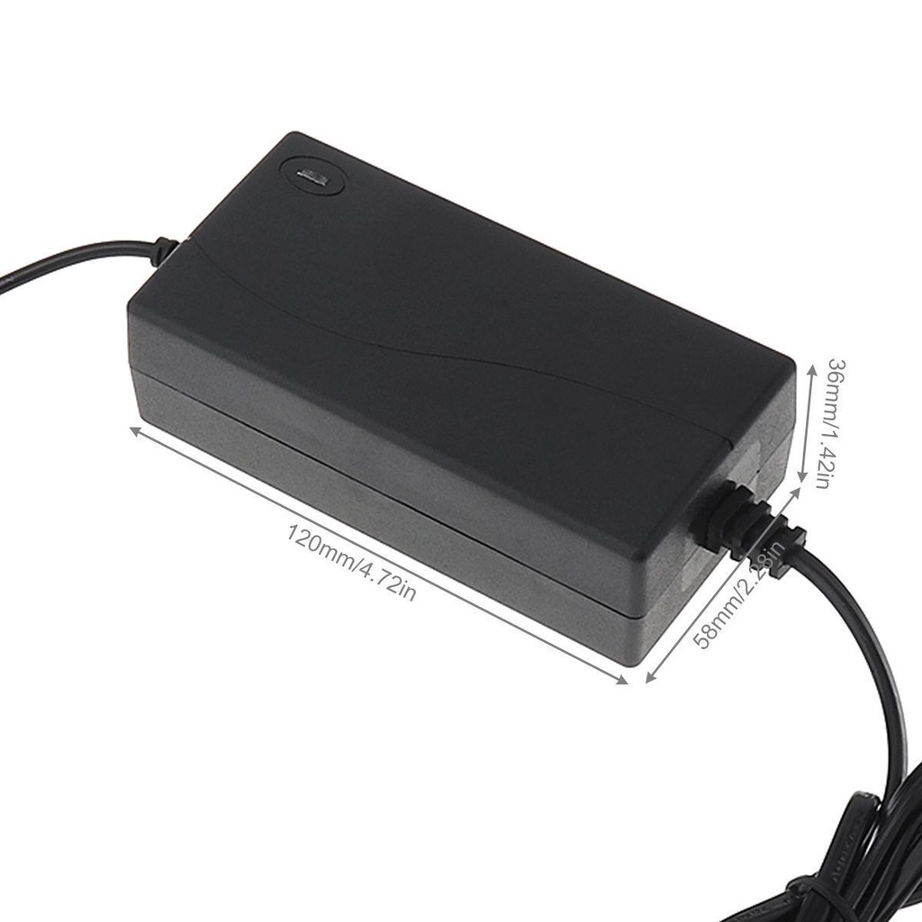 100cm 21V Charger Kunci Pas Listrik Daya Tinggi Tipe Desktop Perlindungan Cerdas Pengisi Daya Cepat 100-240V Sumber Listrik