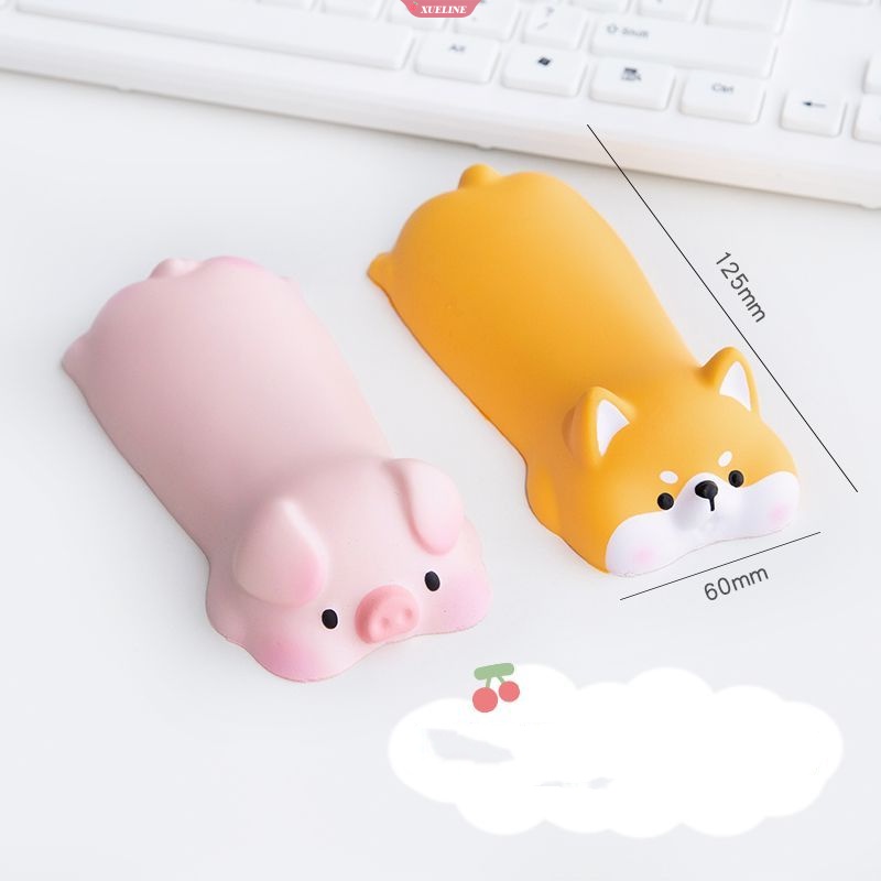 Lucu Mouse Wrist Pad Untuk Mouse Kantor Desktop Komputer Game Dekompresi Bantal Tangan Pergelangan Tangan Istirahat Mendukung Bentuk Kartun Kucing [ZXL]