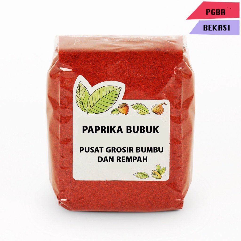 

Paprika Bubuk 500 gr / Paprika Powder 500 gram / Capiscum Paprika Premium Powder / Paprika Merah Bubuk