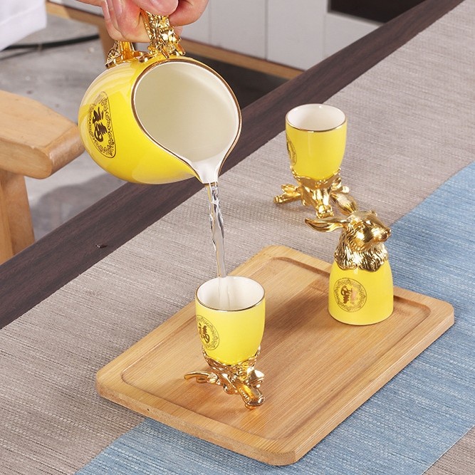 Chinese Tea Set 12 Shio Kado Hampers Gelas Teh Kaisar Gift Box Murah Gift Box Tea Set Harga Grosir Termurah