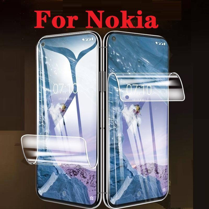 2pcs Untuk Nokia G10 G11 Plus G21 G20 G22 G300 G400 G60 X30 X71 Anti Cahaya Biru Pelindung Layar Film Hidrogel Bening