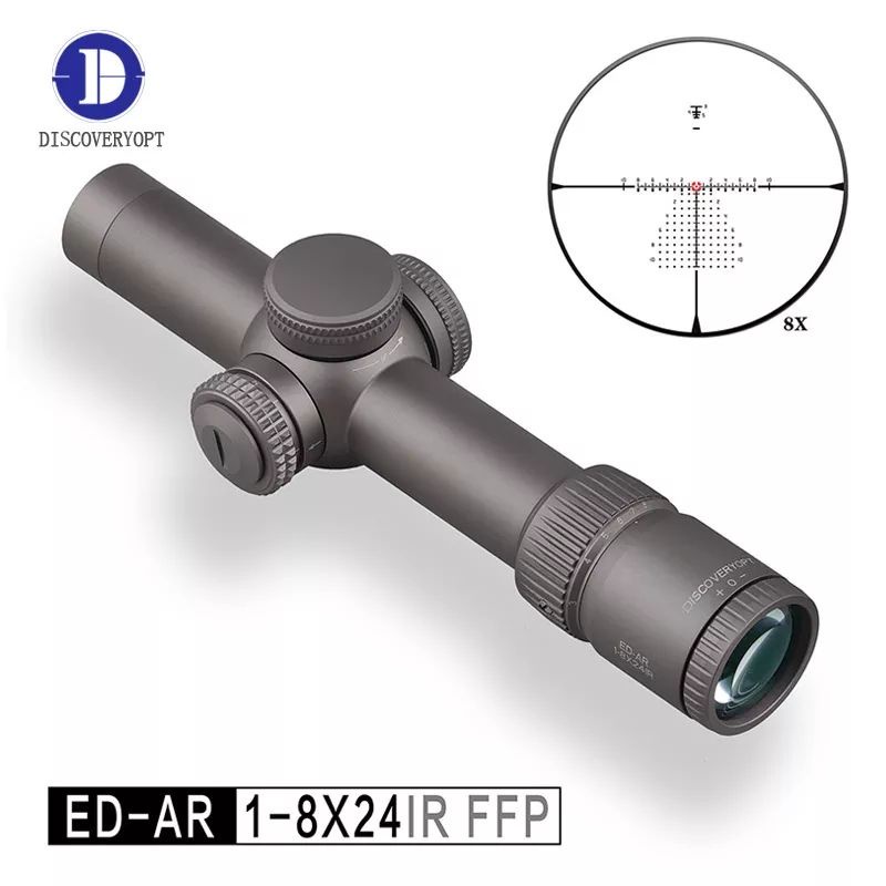Teleskop Discovery ED 1-8x24 IR FFP Telescope Scope Buntung Discoveryopt
