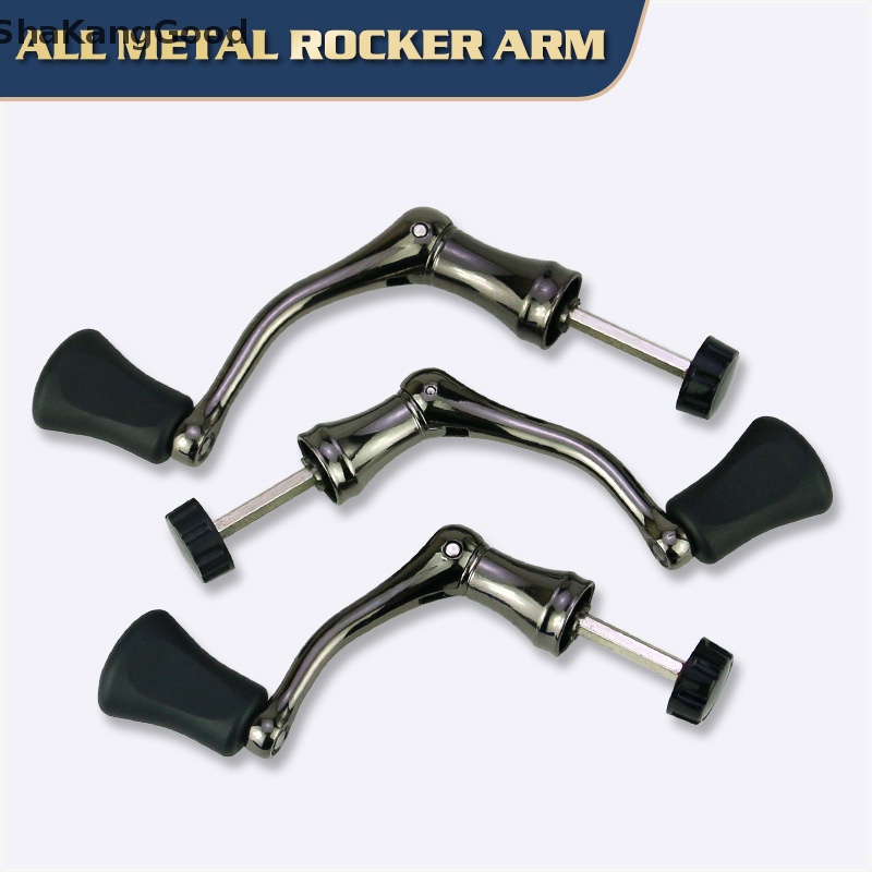 Skid Metal Rocker Arm Spinning Reel Handle Grip Untuk Memancing Reel Replacement Spinning High Quality Aksesori Gulungan Pancing SKK