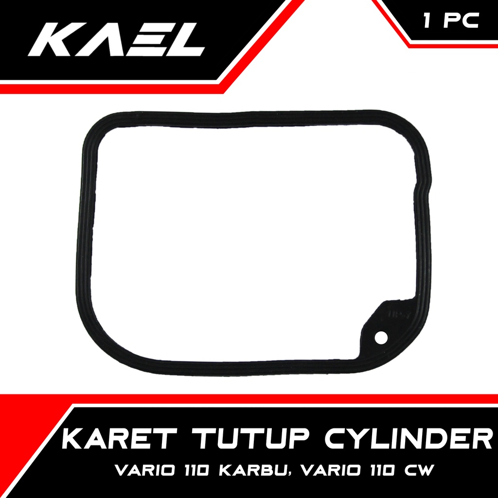 Karet Tutup Cylinder Vario 110 Techno Karbu CBS Gasket Cop Head Seal Sil Silinder