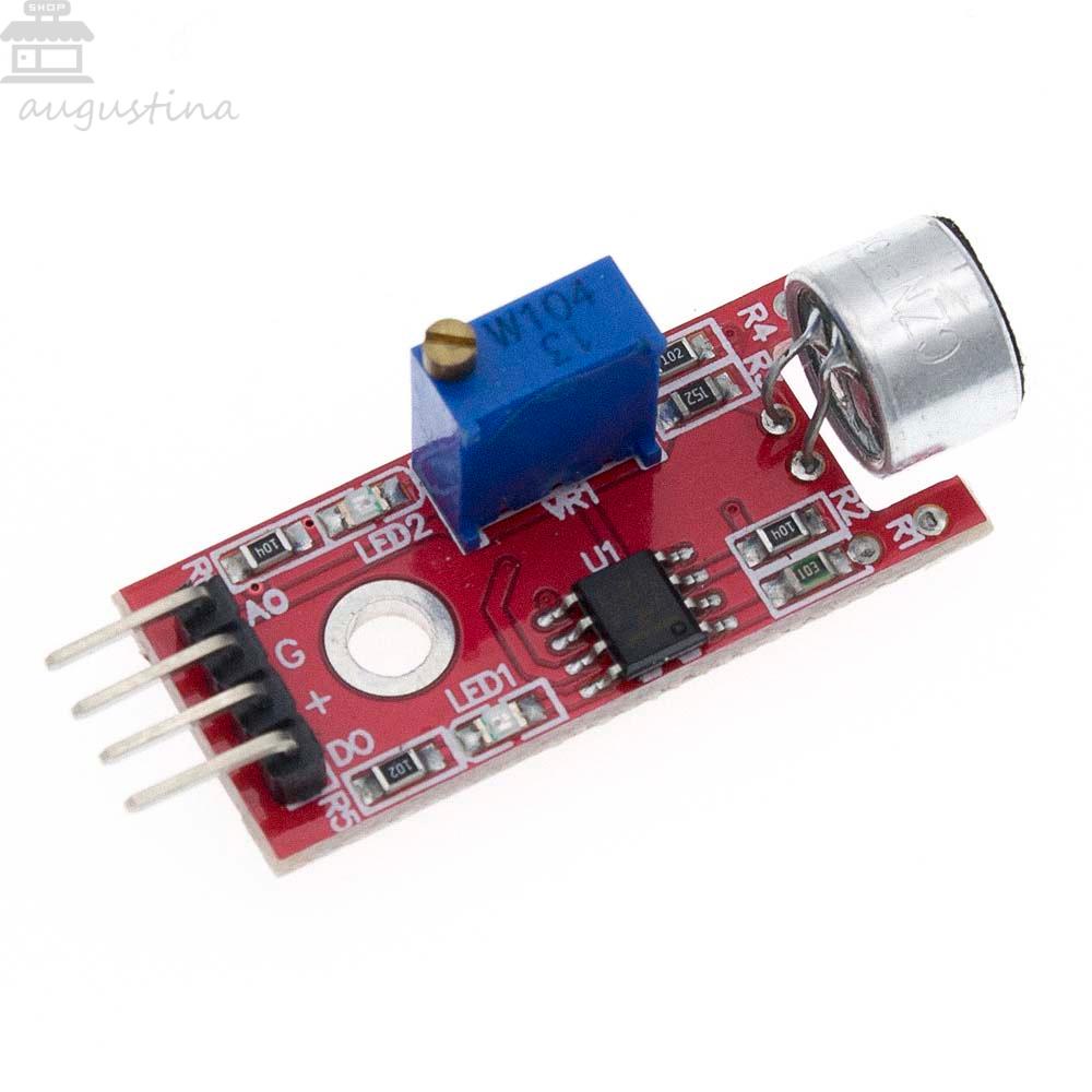 Microphone Sensor Agustina PIC AVR Microphone Komponen Elektronik Modul Deteksi Suara