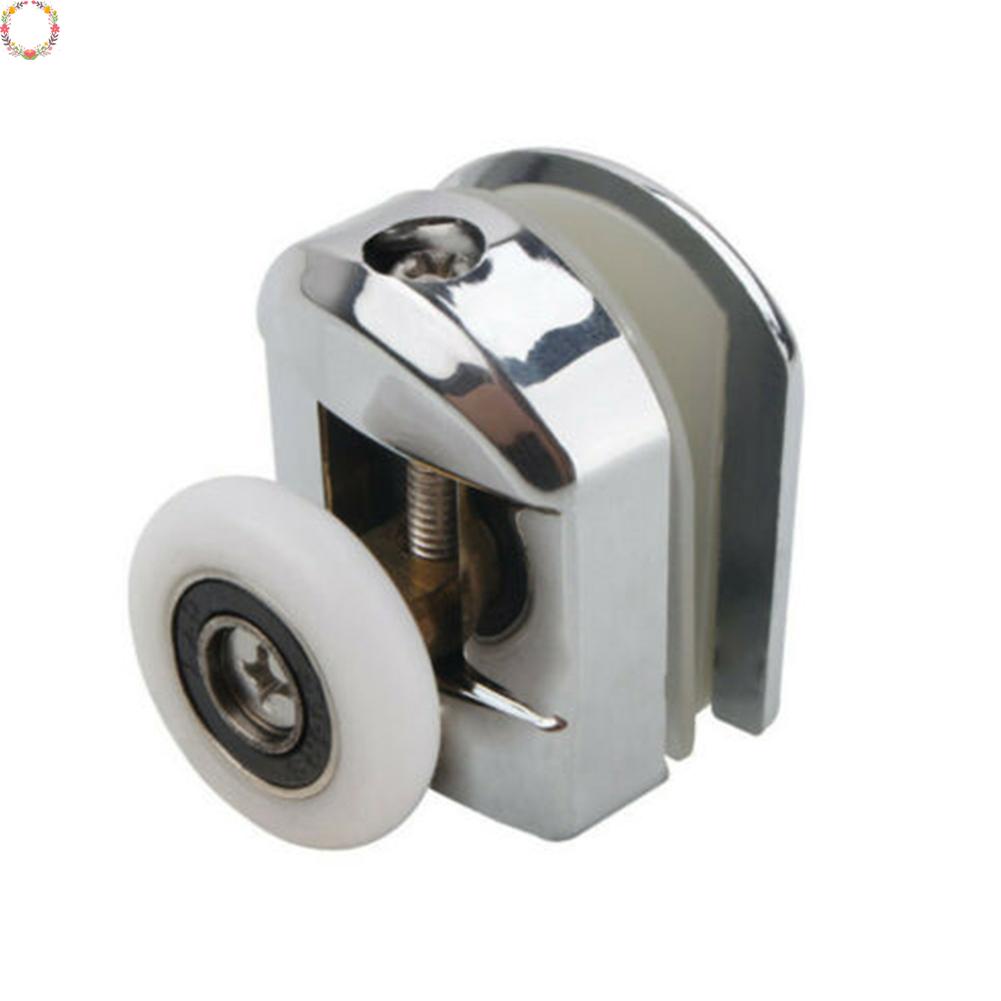 4pcs /set Paduan Seng Single Shower Door Rollers Runners Wheels 25mm Roda Rumah