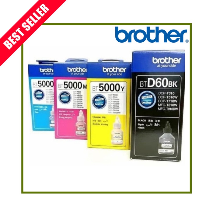 SET Brother BT D60 BT5000 FOR DCP-T310, DCP-T510W, DCP-T710, DCP-T81