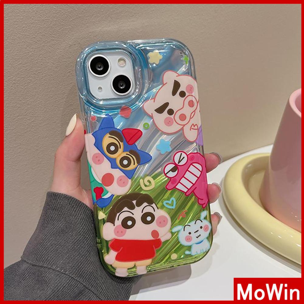 Case iPhone 14 Pro Max iPhone Case Laser Reflektif Bening Phone Case TPU Soft Case Airbag Tahan Guncangan Kartun Lucu Gradien Kompatibel dengan iPhone 13 Pro Max 12 Pro Max 11 Xr Xs Max