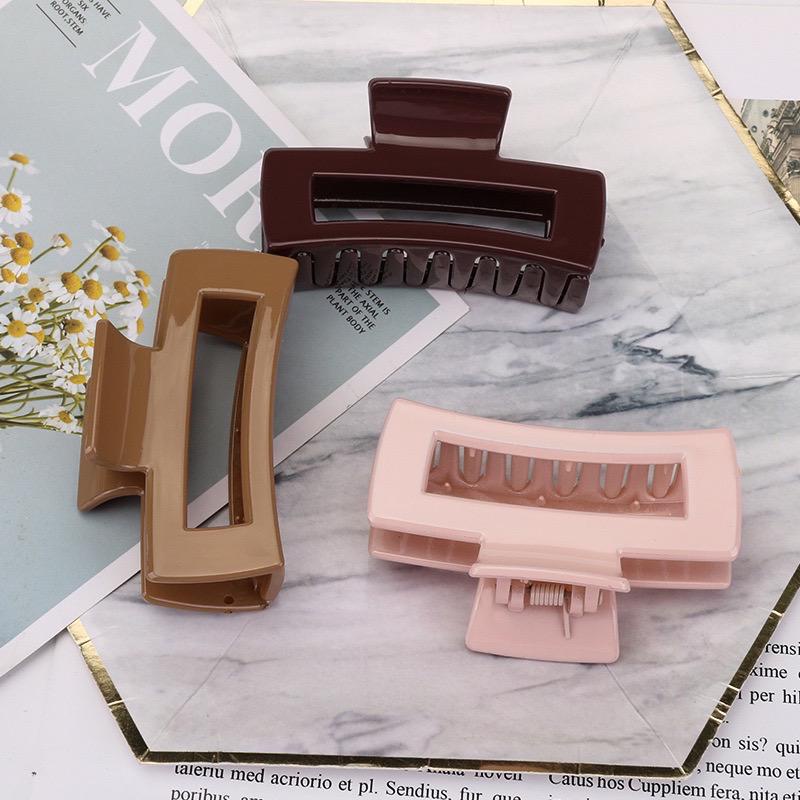 Jepit Rambut Jedai Salon Korea Model Kotak Persegi Bolong 8,5CM Hiu Bangkok 5CM
