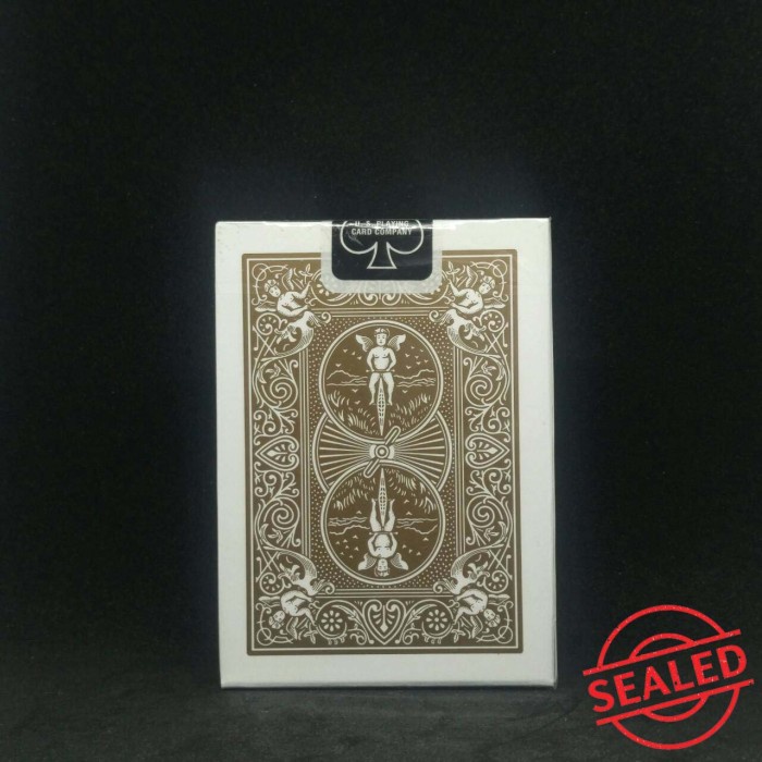 Bicycle Gold Rider Back Playing Card