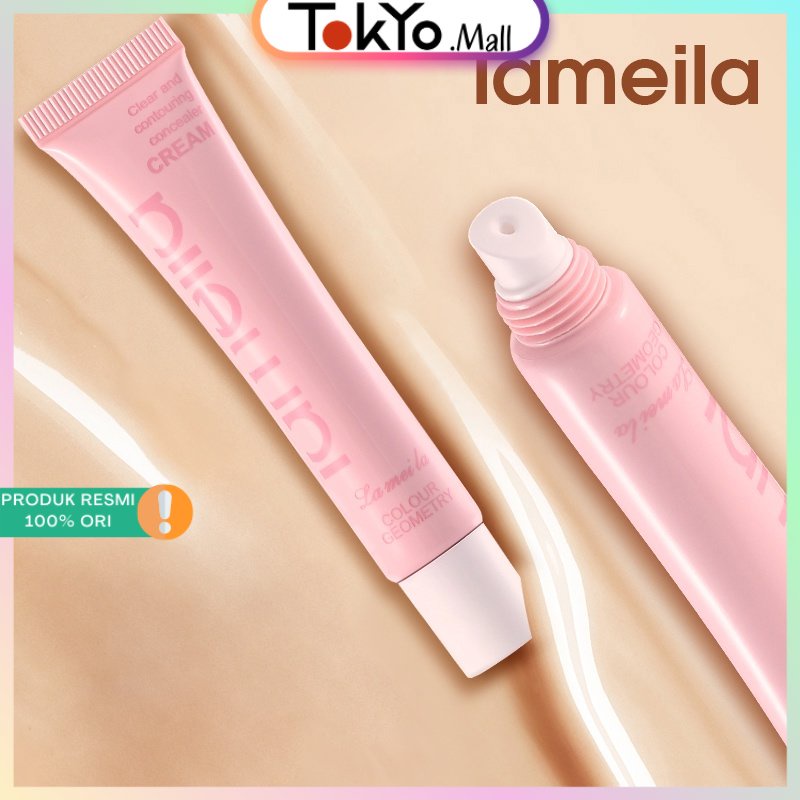 LAMEILA 3317 BB CREAM CONCEALER TUBE MULTI EFFECT MOISTURIZING PENUTUP NODA Clear Brightening HYDRAT