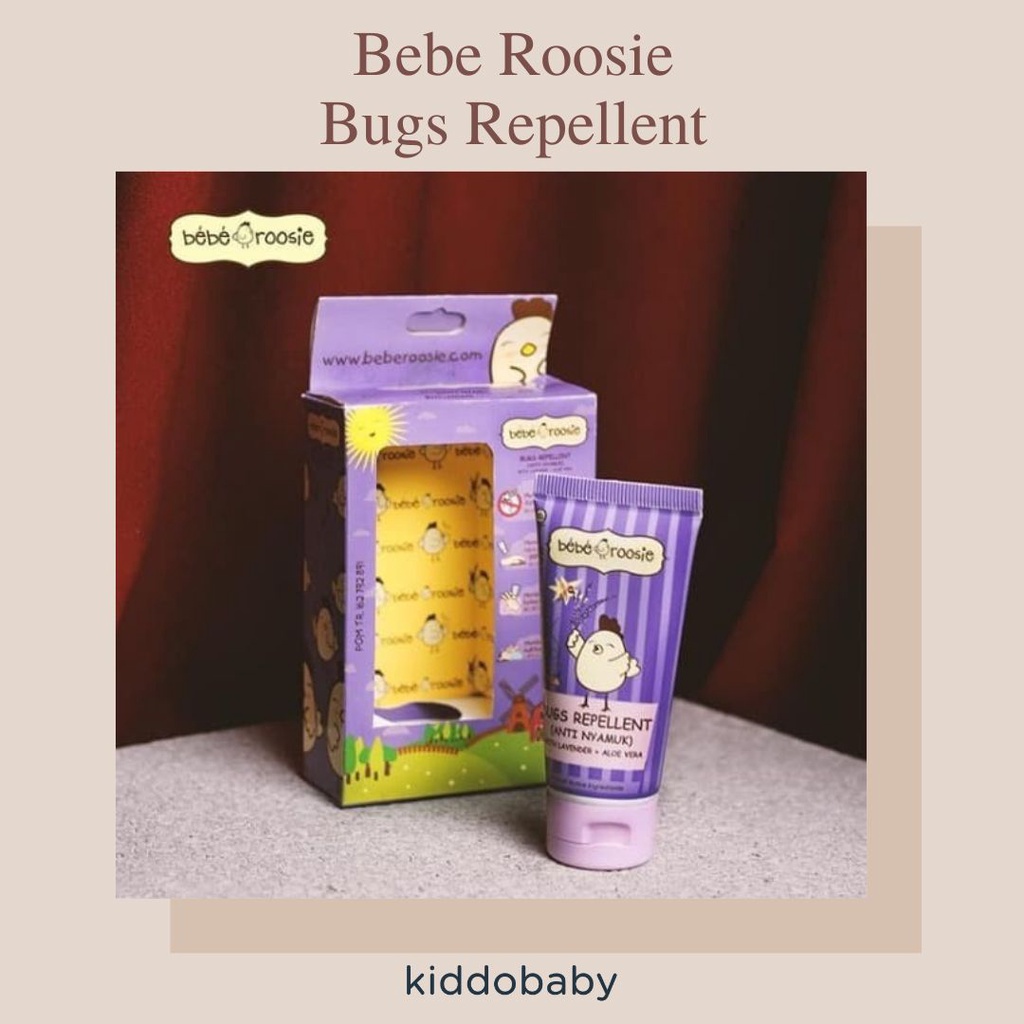 Bebe Roosie Bugs Repellent | Cream Anti Nyamuk