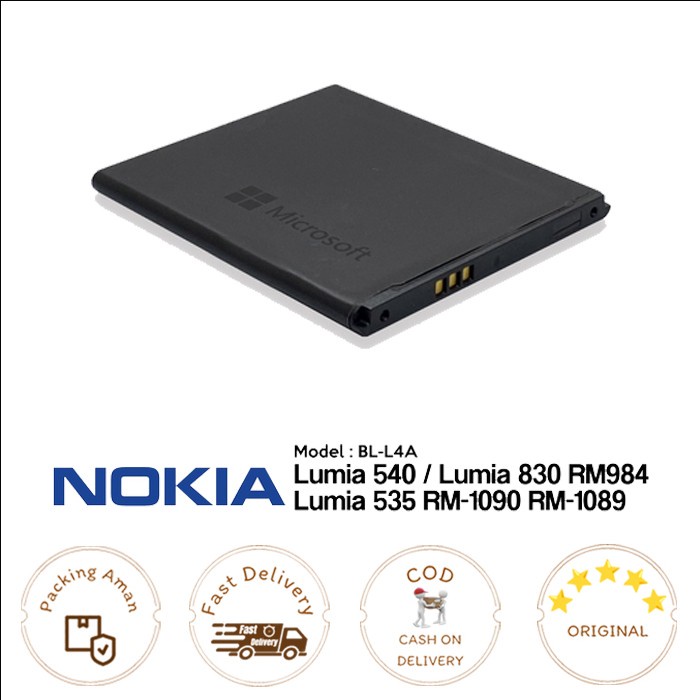 Baterai NOKIA LUMIA 540 LUMIA 830 RM984 LUMIA 535 RM1090 RM1089 ORI
