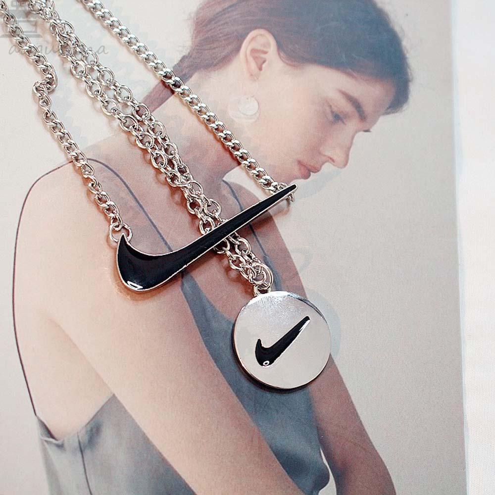 Agustinina Cincin Terbuka Harajuku Hip Hop Wanita Pria Hook Tag Stud Earrings