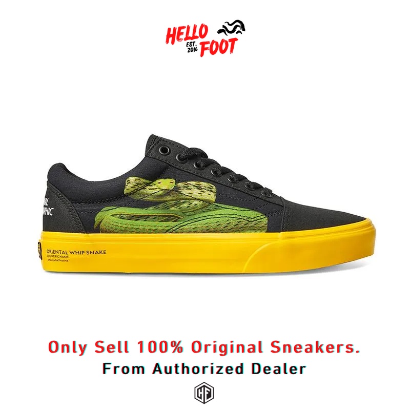Sepatu Vans Oldskool X National Geographic Photo Ark VN0A4U3BWK6 [100% Resmi Store]