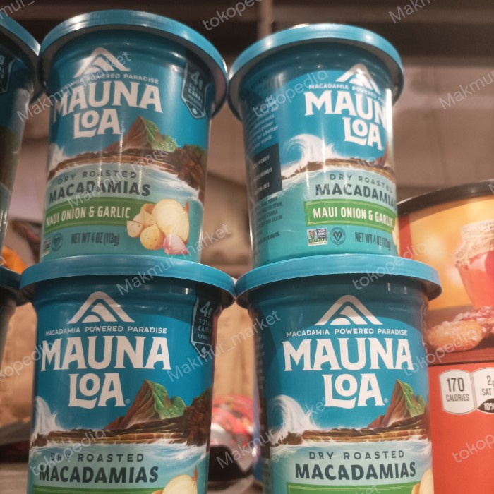 

Mauna macadamias Maui onion & garlic 4 oz