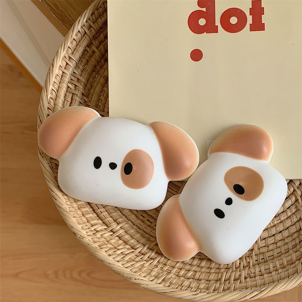 [3D Dog]slipper Sticker Set Stiker Sepatu Shoe Buckle Dekorasi Sepatu