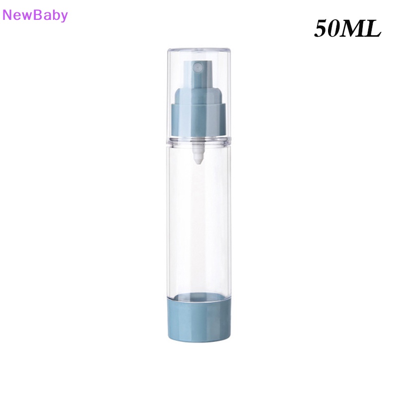 Newbaby 15/30 /50ml Botol Vacuum Airless Lotion Cream Isi Ulang Wadah Alat ID