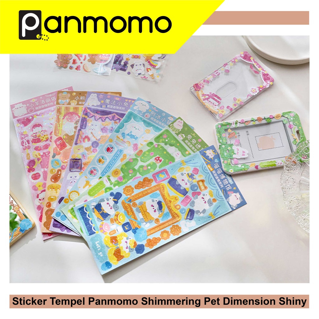 

Panmomo Sticker Tempel Shimmering Pet Dimension Shiny ZMJM