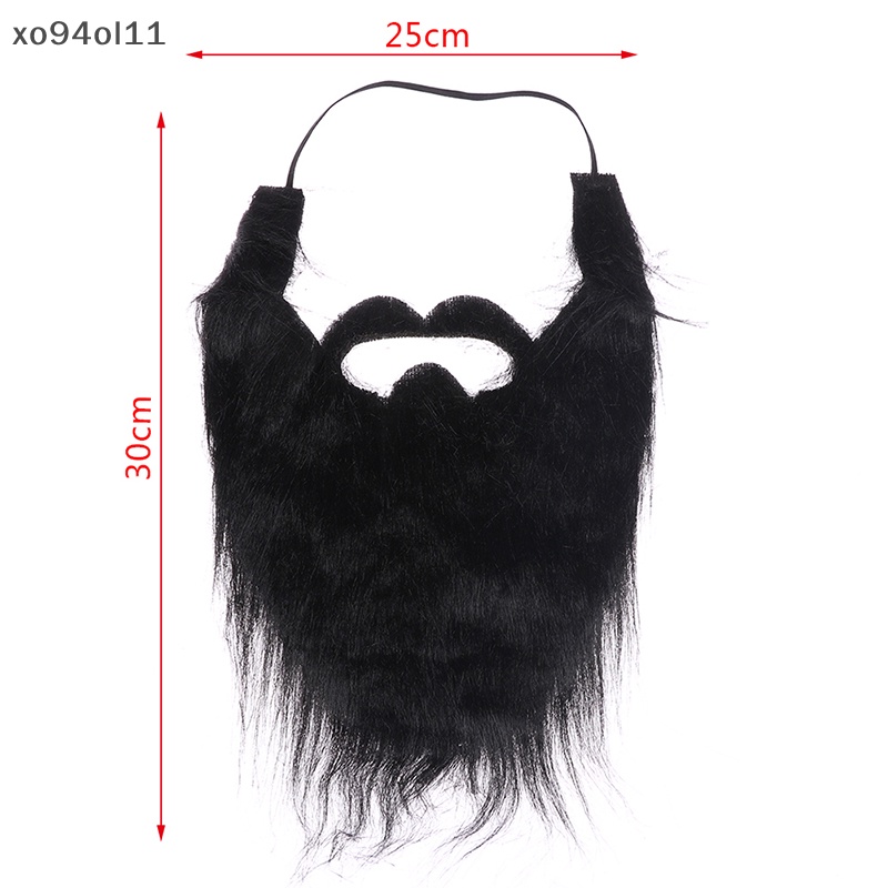 Xo Handmade Wig Jenggot Topi Crochet Kumis Halloween Dekorasi Pesta Wig Props OL