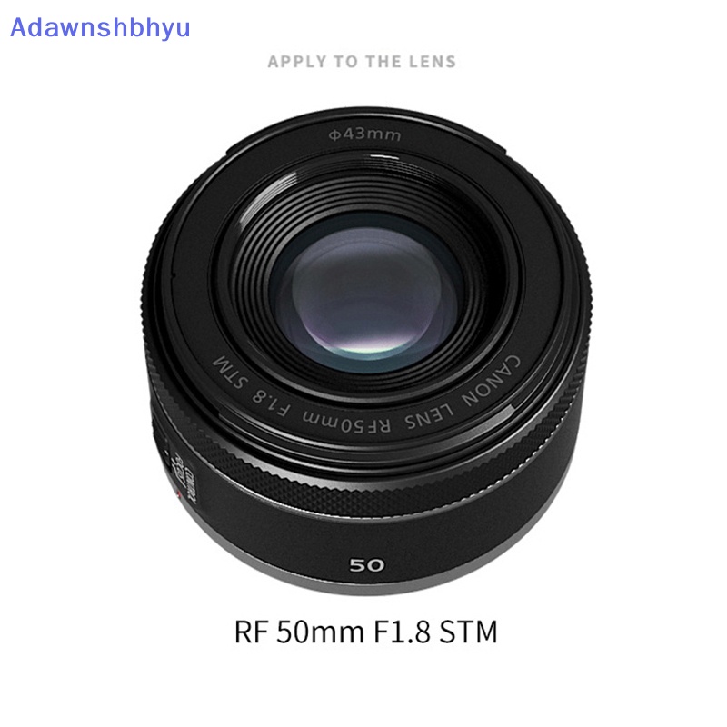 Adhyu ES65B Lens Hood Sunshade Ganti ES-65B Untuk Canon RF 50mm F1.8 STM, Rf50Mm f/1.8 STM ID