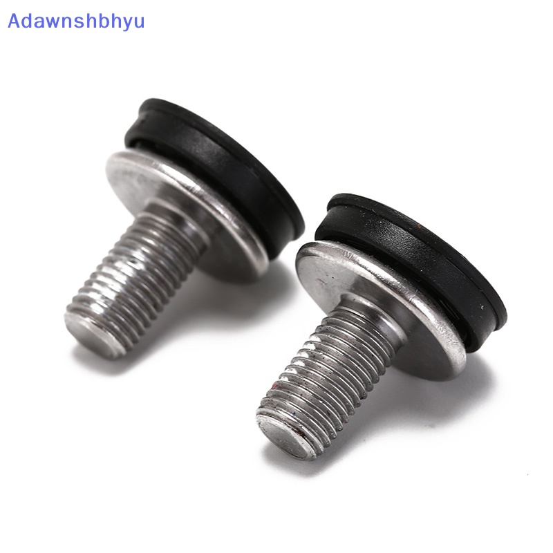 Adhyu 2pcs cycle bike Sepeda Tanpa Topi Bawah bracket As Engkol Lengan Baut m8 Sekrup ID