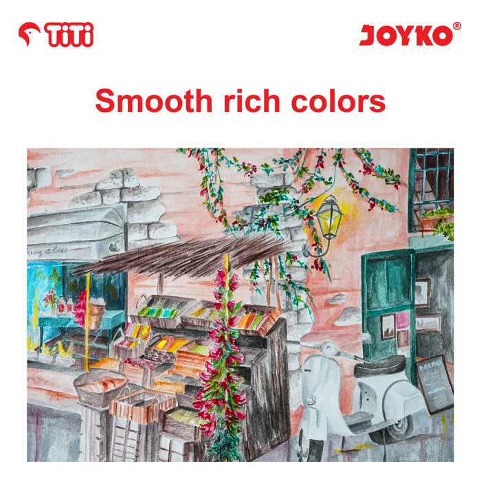 

Joyko TITI 18 Acrylic Colours / Cat Akrilik 18 Warna AC-12ML-18