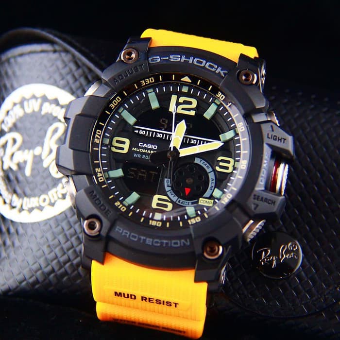 PROMO!!! WBS FREE BATERAI TAHAN AIR JAM TANGAN PRIA CASIO G-SHOCK DUAL-TIME GG-1000 GK001 G-SHOCK IMPORT