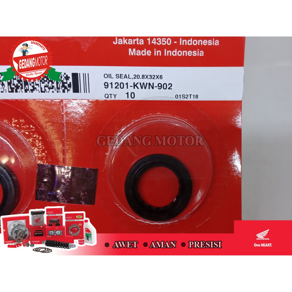 OIL SEAL 20.8 X 32 X 6 VARIO 150 LED VARIO 125 LED ( 91201-K59-A11 )