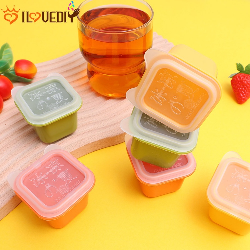 [Fitur] Nampan Minuman Dingin Buatan Sendiri/Cetakan Ice Grid Berbentuk Cakar Kucing/Cangkir Pembeku Es Loli Jus/Stackable Dessert DIY Box/Cetakan Icy Cube Mudah Dibentuk