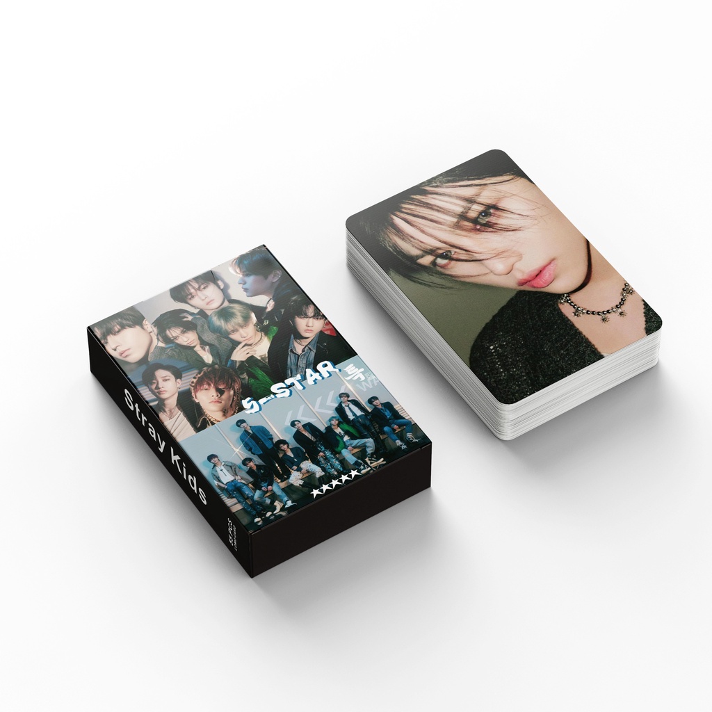 55pcs /box Album STRAY KIDS 5bintang Photocards Kartu Lomo Straykids S-CLASS Kpop Postcards Collection