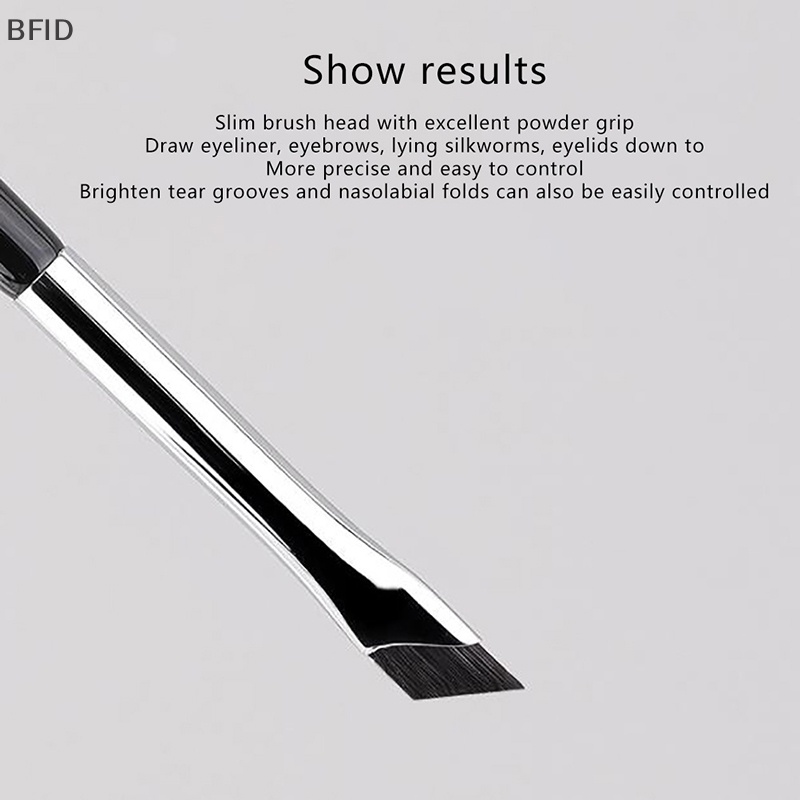 [BFID] Upgrade Blade Eyeliner Brush Sikat Alis Datar Sudut Sangat Tipis Halus Di Bawah [ID]