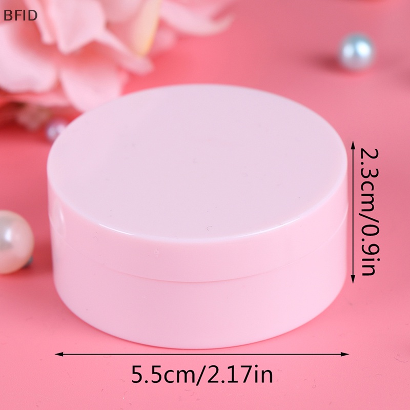 [BFID] 50g Pot Longgar Kosong Dengan Saringan Kosmetik Makeup Jar Wadah Travel [ID]