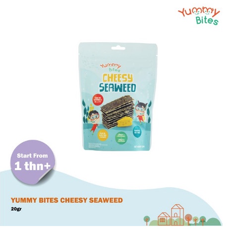 Yummy Bites Cheesy Seaweed 20gr